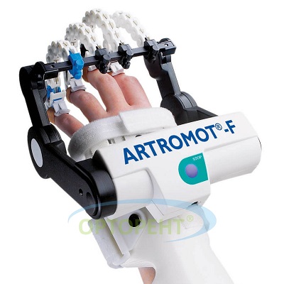 Аппарат для пассивной разработки пальцев и суставов кисти АРТРОМОТ F
